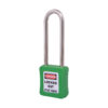 Safety Lockout Padlock 75mm Keyed Different Green