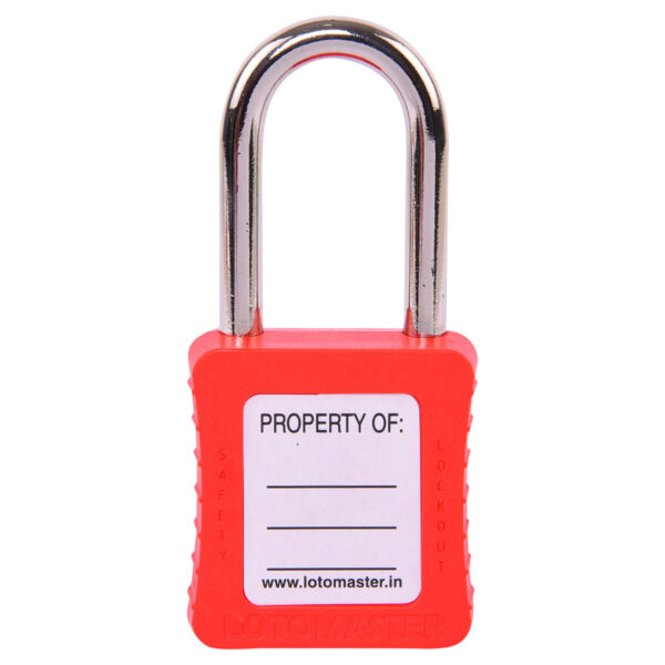 Safety Lockout Padlocks 6 Keyed Alike 38mm Red - Image 2