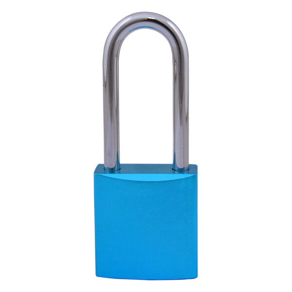 7240-Aluminium-Padlock-Long-Shackle-Blue 3