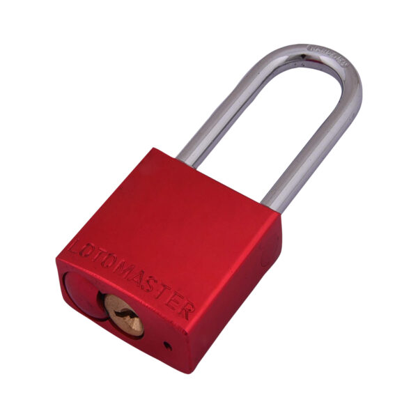 7240-Aluminium-Padlock-Long-Shackle-Red 1