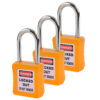 Safety Lockout Padlocks 3 Master Keyed 38mm Yellow-ireland