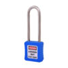 Safety Lockout Padlock 75mm Keyed Different Blue