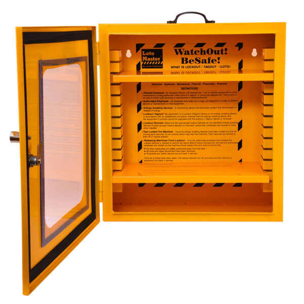 Steel Lockout Station Clear Front - Image 2