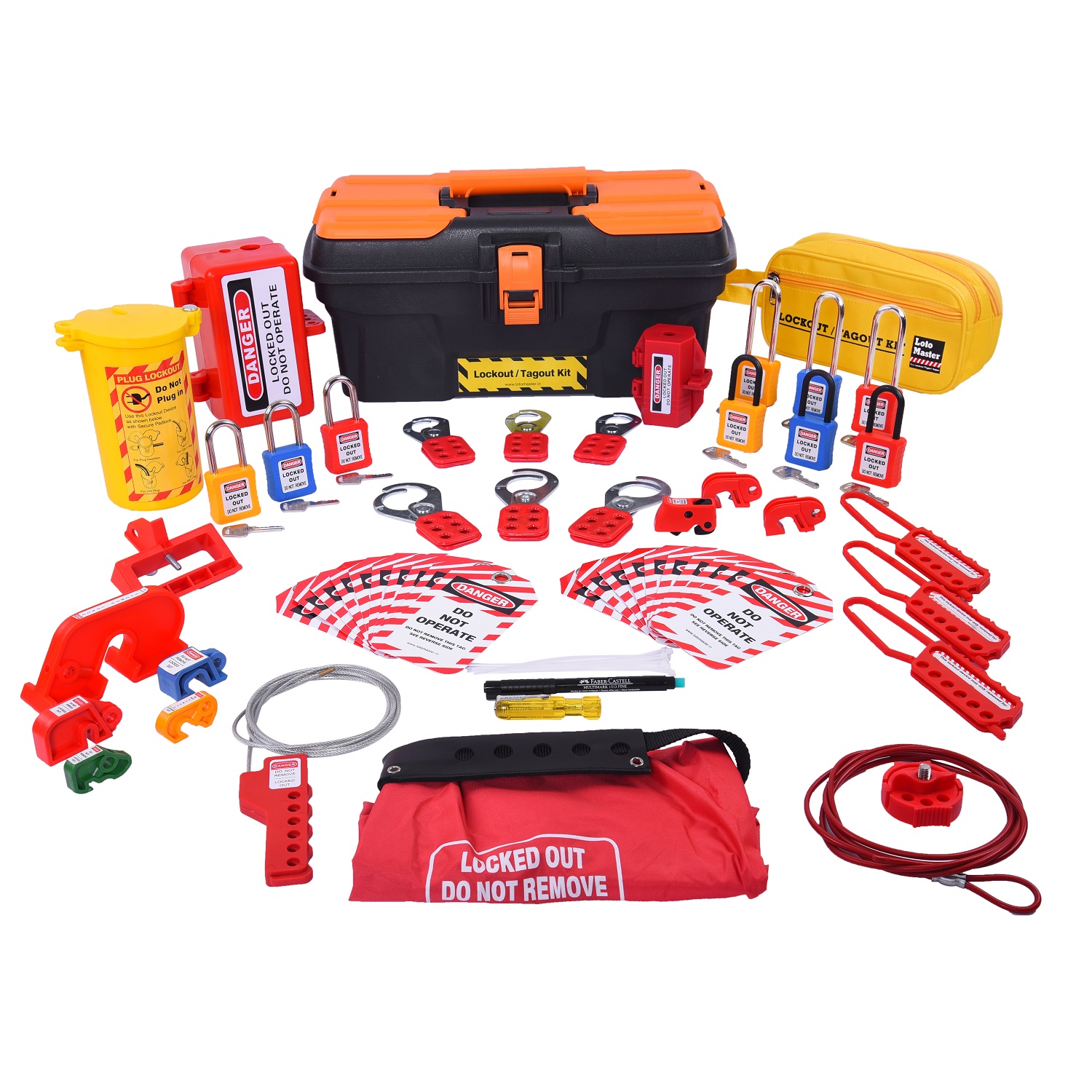 Electrical Lockout Tagout Kit - Delivery to Greece, Serbia, Poland