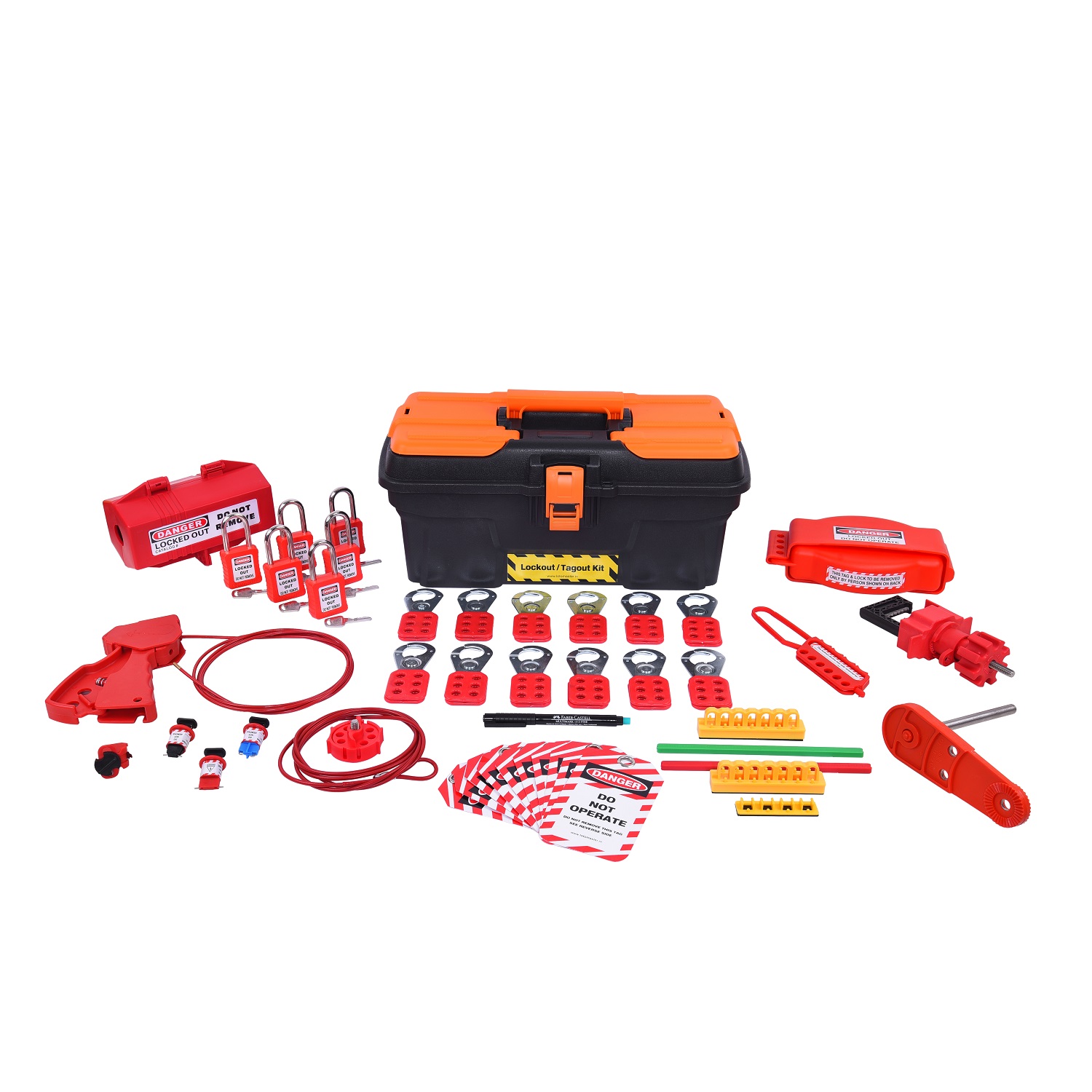 Electrical and Mechanical LOTO Kit - LOTOMASTER